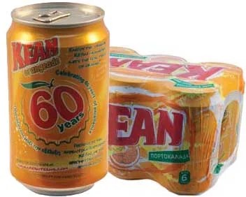 KEANOrangeade330mlx6Cans