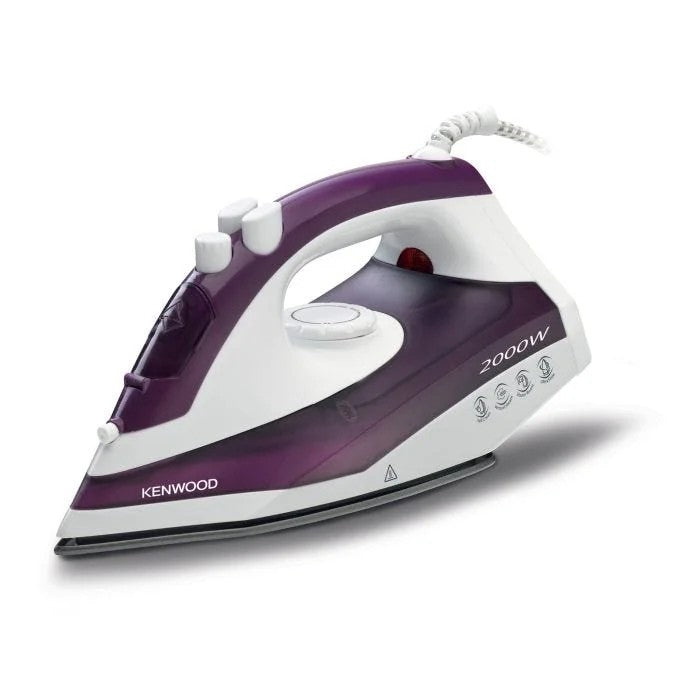 KenwoodTeflonSteamIronSTP40-000WP–Whpurple