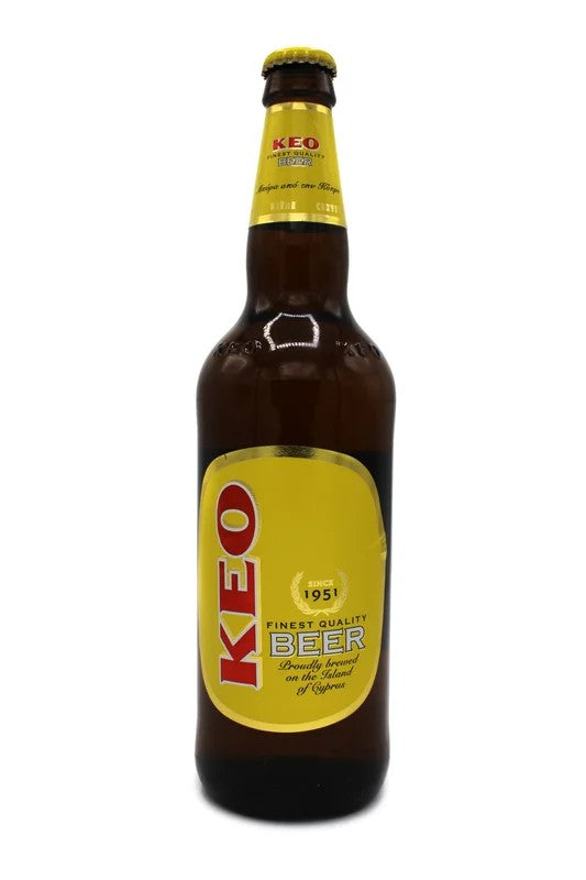 KEOBeer630mlBottle-PremiumCypriotLager