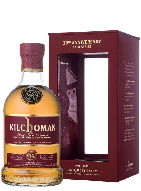 Kilchoman14YearsOld20thAnniversaryCaskSeries70cl.55%