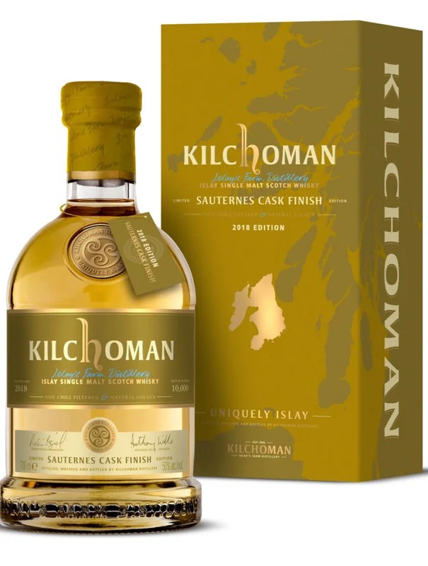 KilchomanSauternesCaskMatured70cl.50%