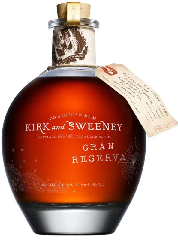 KirkandSweeneyRum–GranReserva70cl.40%