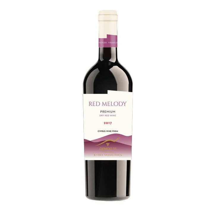 KtimaVassiliadesRedMelodyRedDry75cl