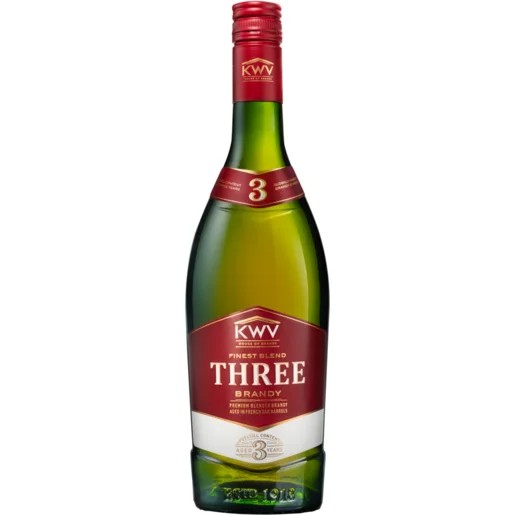 Kwv750ml3YoBrandy