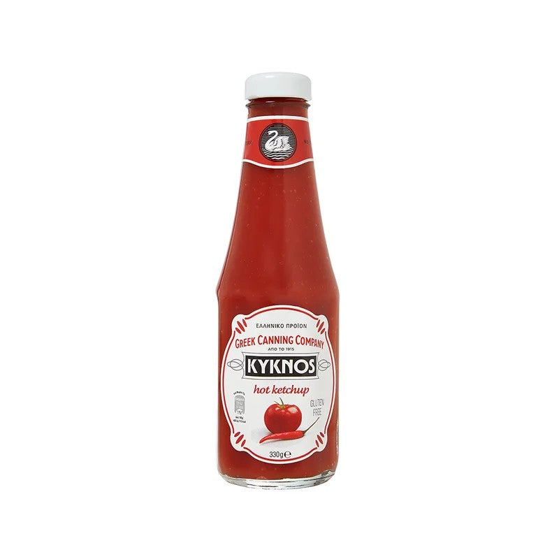KyknosHotKetchupGlassBottle330g