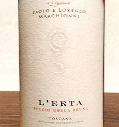 L’ErtaPoggiodellaBruna2019ToscanaIgt–Marchionni