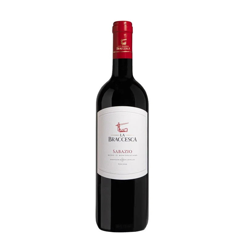 LaBraccescaSabazioRossodiMontepulcianoDOC75clwine