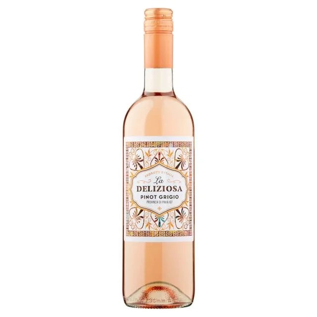 LADELIZIOSAPINOTGRIGIOBLUSH75CL