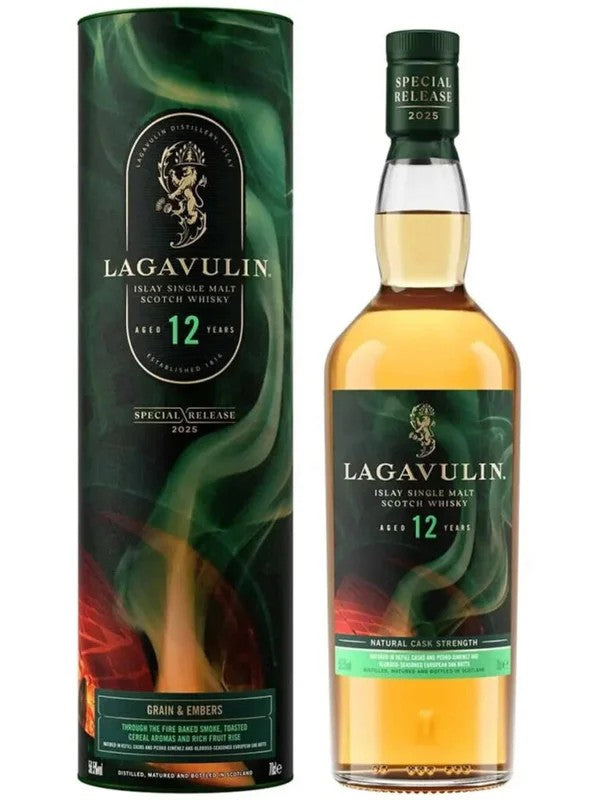 Lagavulin12YearsGrain&EmbersSpecialRelease202570cl.56,5%