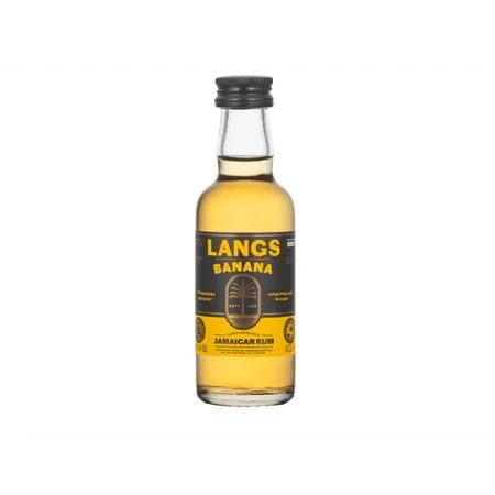 LangsBananaRumMiniature5cl(37.5%ABV)