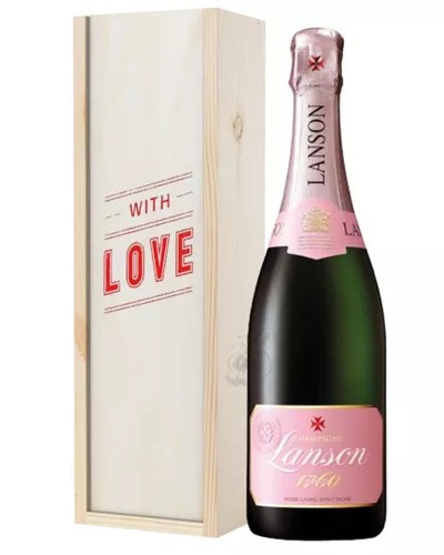 LansonRoseChampagneValentinesDayGift
