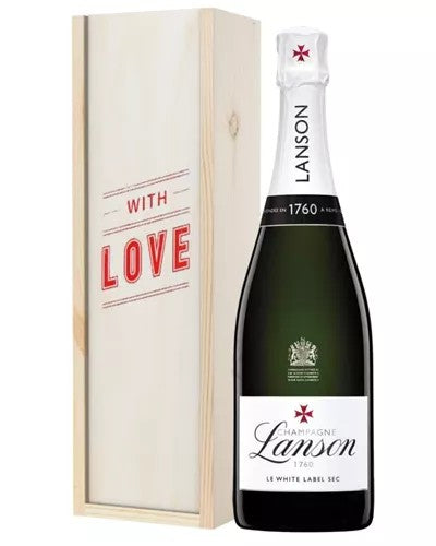 LansonWhiteLabelChampagneValentinesDayGift