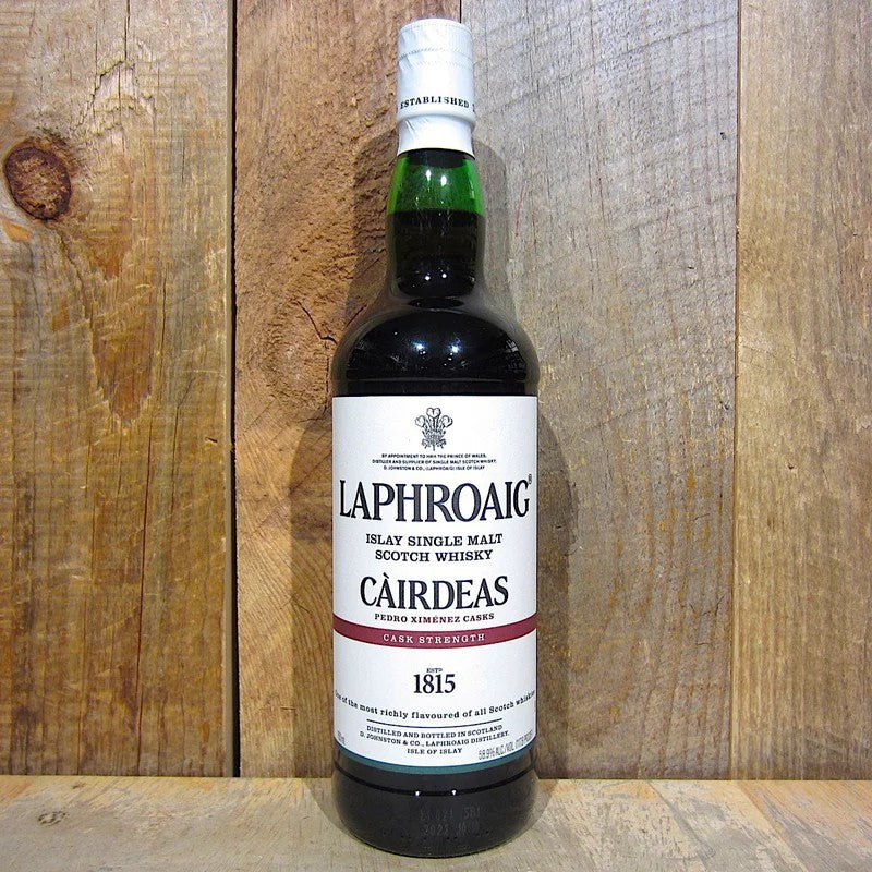 LaphroaigCairdeasPXCasksCaskStrength117.8Proof750ml