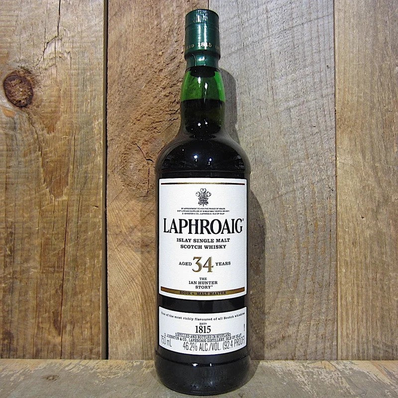LaphroaigTheIanHunterStoryBook4MaltMaster34Year750ml