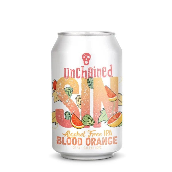 LaPirataUnchainedBloodOrangeIPA–NonAlcoholicBeer