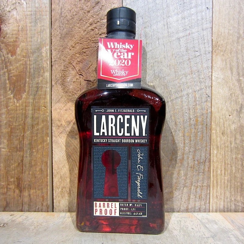LarcenyBarrelProofBourbon121Proof750ml
