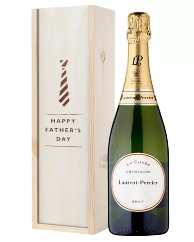 LaurentPerrierChampagneFathersDayGiftInWoodenBox