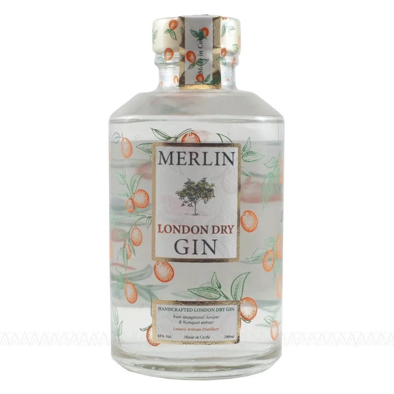 LazarisMerlinLondonDryGin20cl