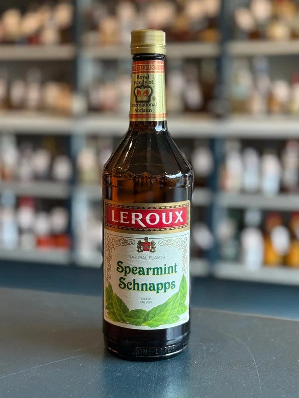 LEROUXSPEARMINTSCHNAPPSLIQUEUR