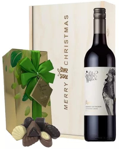 LimestoneCoastCabernetSauvignonRedWineChristmasWineandChocolateGiftBox
