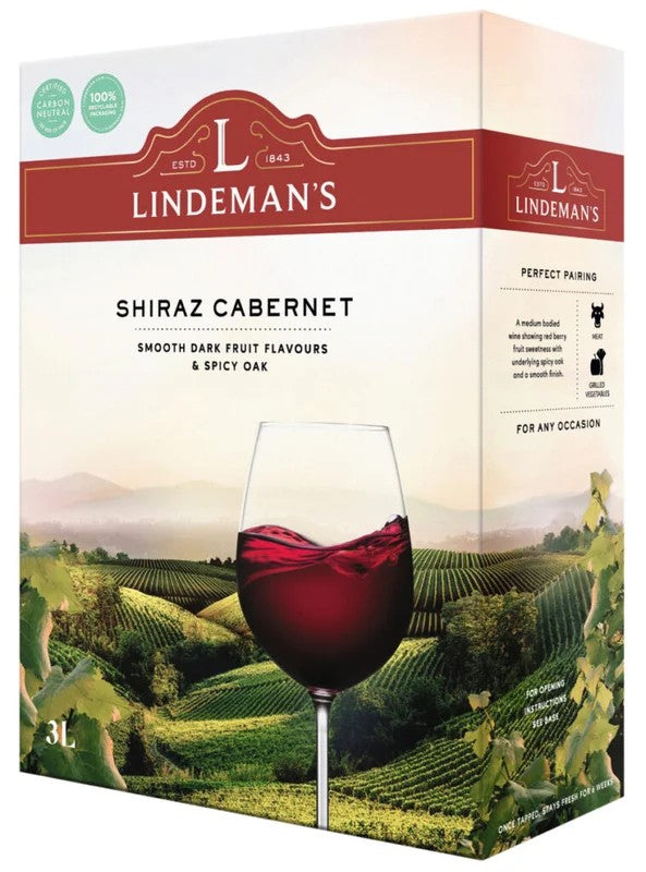 LindemansShirazCabernetBIB300cl.