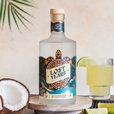 LostYearsWanderingTurtleSilverSpicedRumwithToastedCoconut70cl(37.5%ABV)
