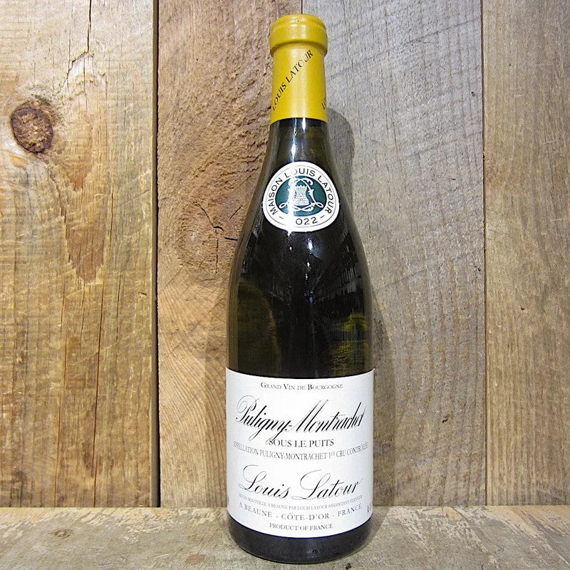 LouisLatourPulignyMontrachetSousLePuits1erCru2022750ml