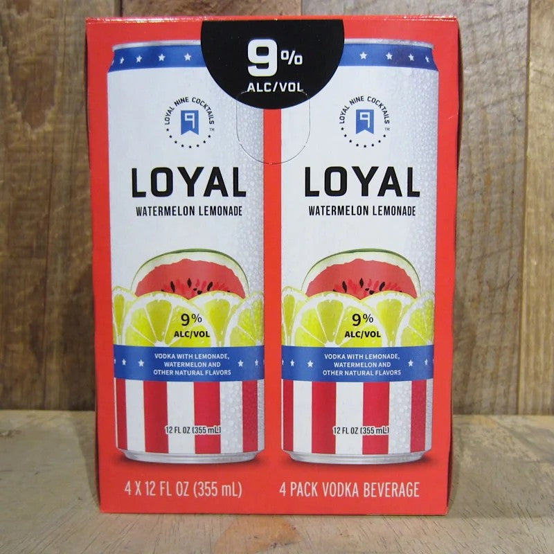 Loyal9CocktailsWatermelonLemonade(4-Pack)