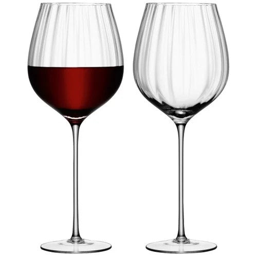 LSAAureliaRedWineGlass660mlClearOpticx2