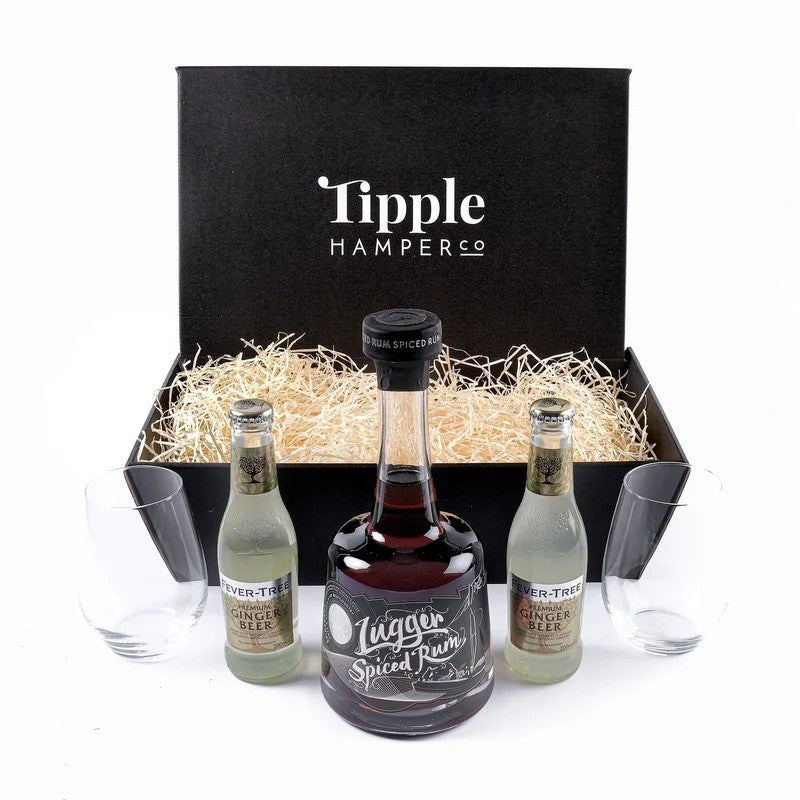 LuggerSpicedRum&GingerBeerGiftSetHamper–40%ABV