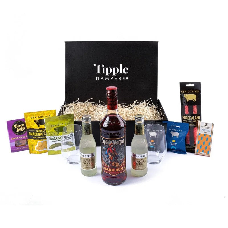 LuxuryCaptainMorganRumGiftSet–40%ABV