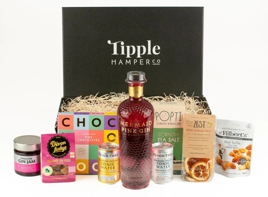 LuxuryMermaidPinkGinHamper–38%ABV