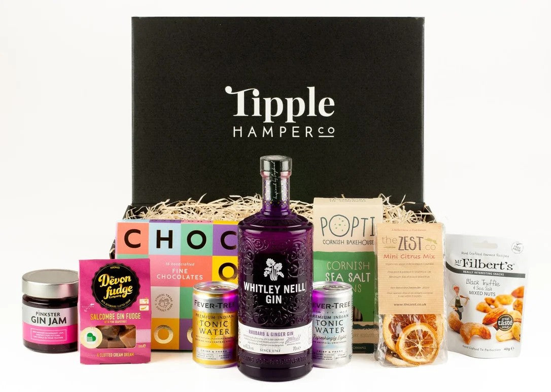 LuxuryWhitleyNeillRhubarb&GingerGinHamper–43%ABV