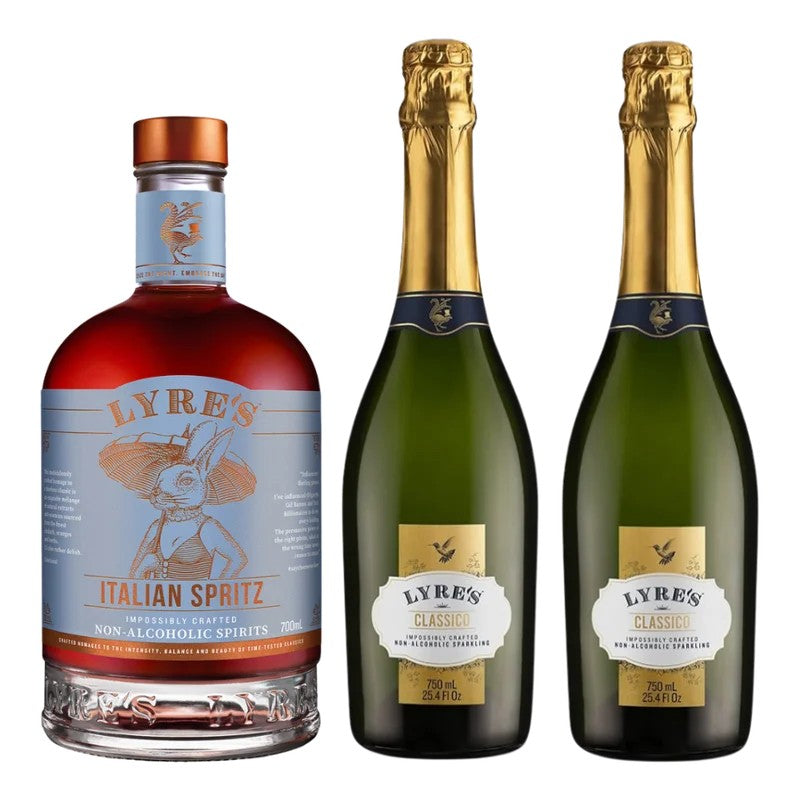 Lyre’sAmalfiSpritzGrande–Non-AlcoholicSet–ItalianSpritz&2xClassicoGrande