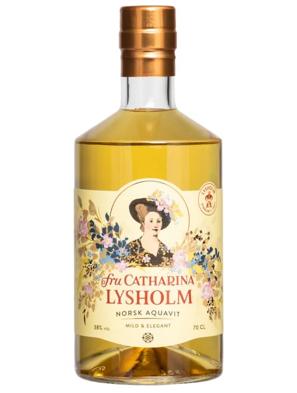 LysholmFruCatharinaLysholmAquavit70cl.38%