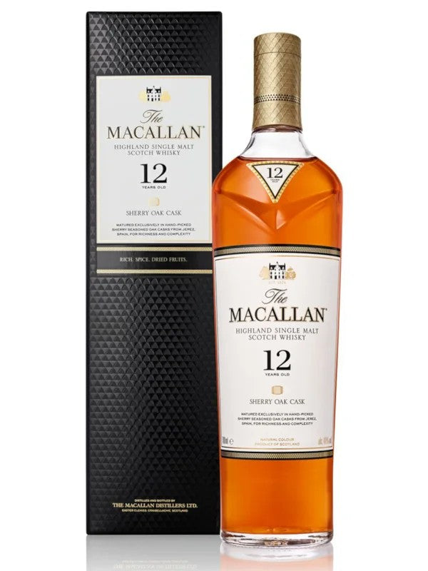 Macallan–12YearsSherryOakCask70cl.40%