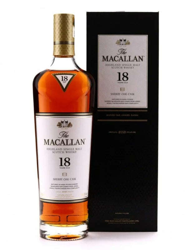 Macallan–18YearsSherryOak202270cl.43%