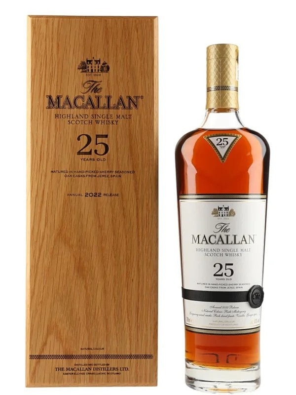 Macallan–25YearsSherryOak202270cl.43%