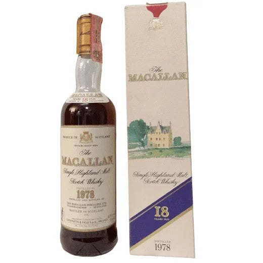 Macallan18YearsOld1978(70CL,43%Vol.)