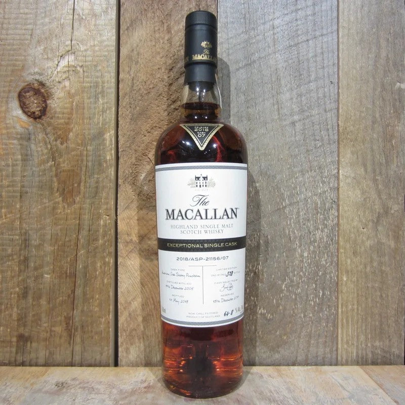 MacallanExceptionalSingleCask21156Cask7129.6pf750ml