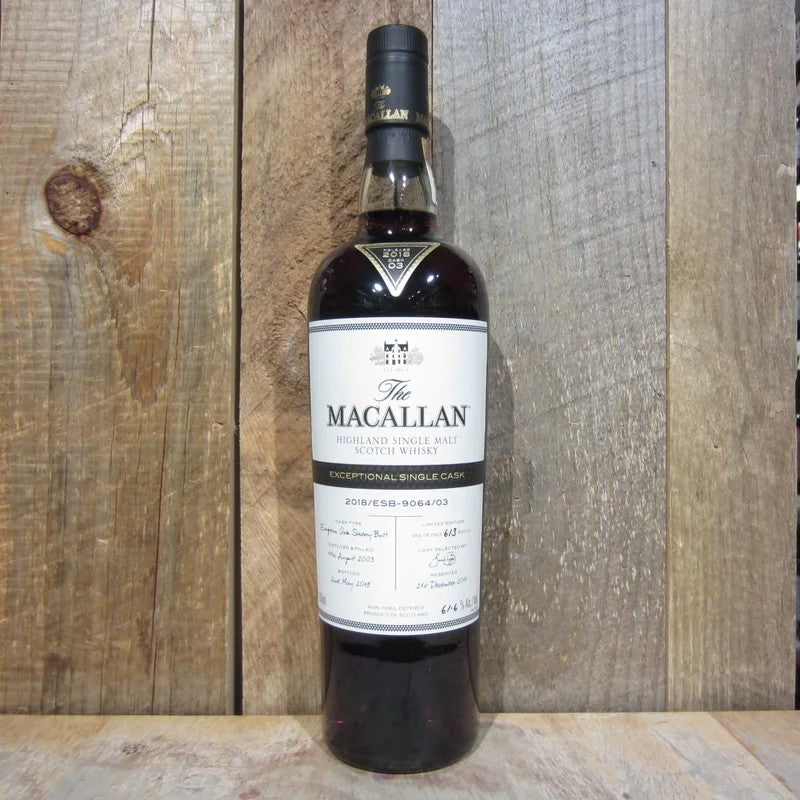 MacallanExceptionalSingleCask9064Cask3123.2pf750ml
