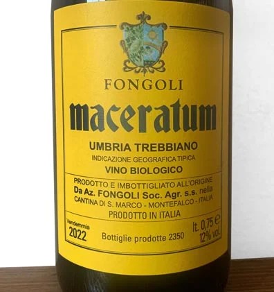 MaceratumTrebbiano2022UmbriaIgt–Fongoli