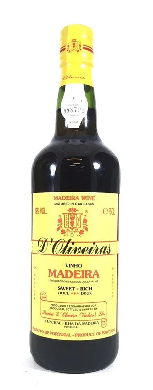MADEIRAD’OLIVEIRASSWEET75cl