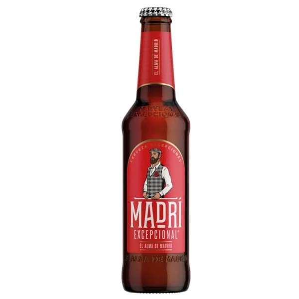 MadriExcepcionalLager12x330mlBottles