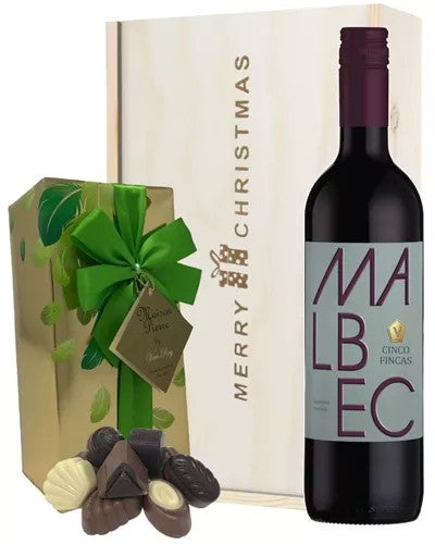 MalbecChristmasWineandChocolateGiftBox