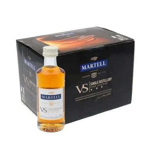 MartellVSCognacBrandyMiniatures–12PACK