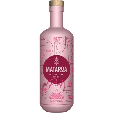 MataroaMediterraneanDryGinPink70cl(38%ABV)