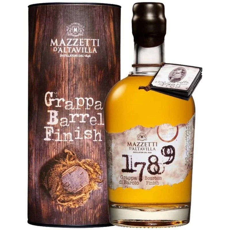 MAZZETTID’ALTAVILLA1789GRAPPADIBAROLOSPECIALCASKFINISH(50CL,43.0%Vol.)