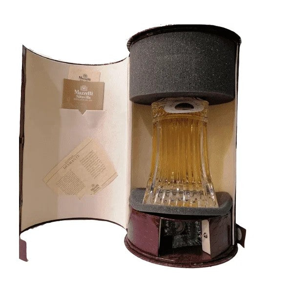 Mazzettid’AltavillaDiamondDecanterNebbioloGrappaAgedinBarrique–Boxwithlight