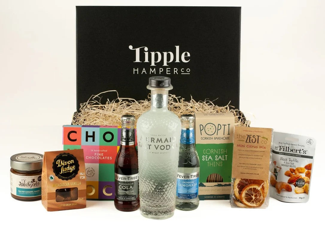 MermaidSaltVodka&SnacksHamper–40%ABV